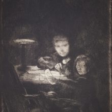 besnard_deux_enfants_sous_la_lampe_sansmarges